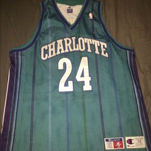 Charlotte Hornets authentic Champion Jersey